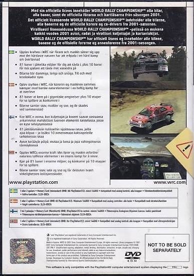 WRC World Rally Championship - PS2 (B Grade) (Genbrug)